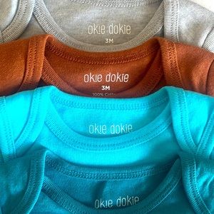 Okie Dokie Onesie 4-pack
